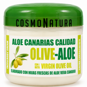 Crema Hidratante de Oliva y Aloe Vera – 300 ml